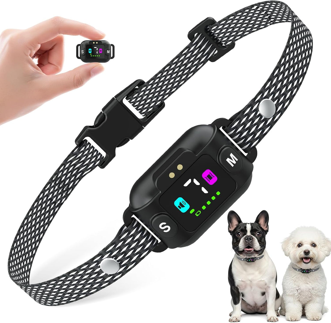 PcEoTllar Bark Collar for Small Dogs, Beep & Vibration Mode