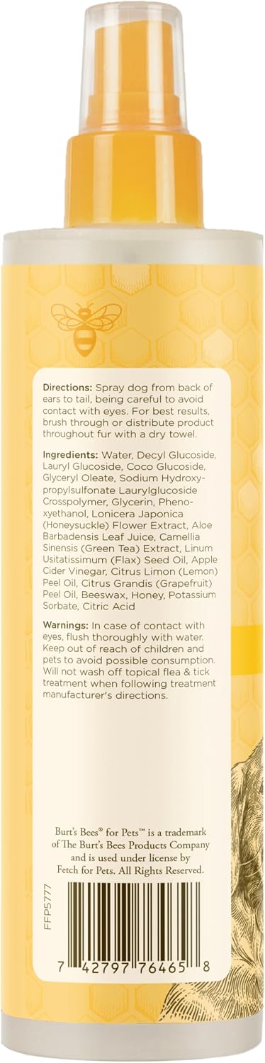 Burt's Bees for Pets Dog Detangling Spray