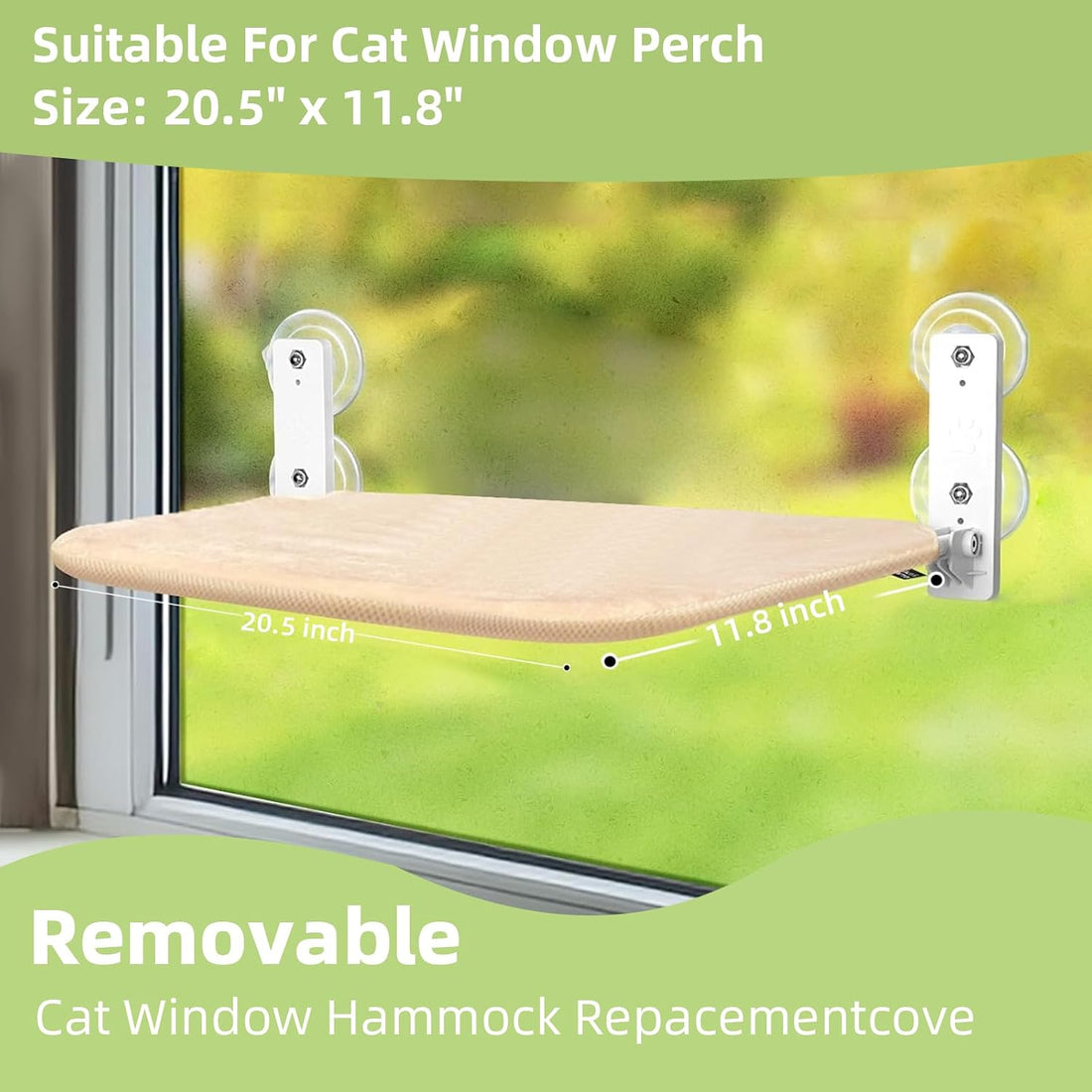 2PCS Replacement Cover for Cat Window Perch