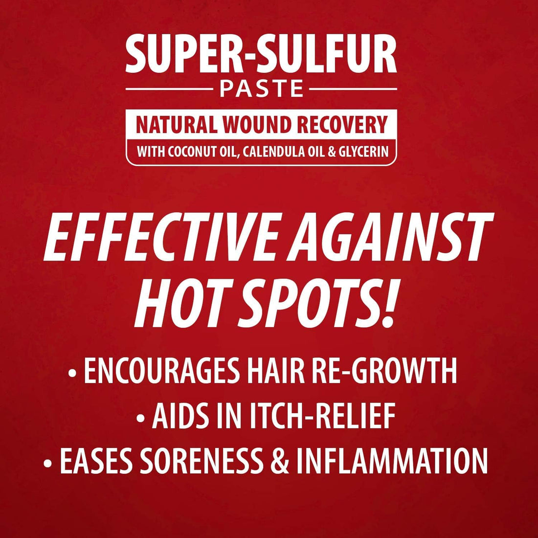 Jeffers Super Sulfur Natural Healing Paste for Dogs