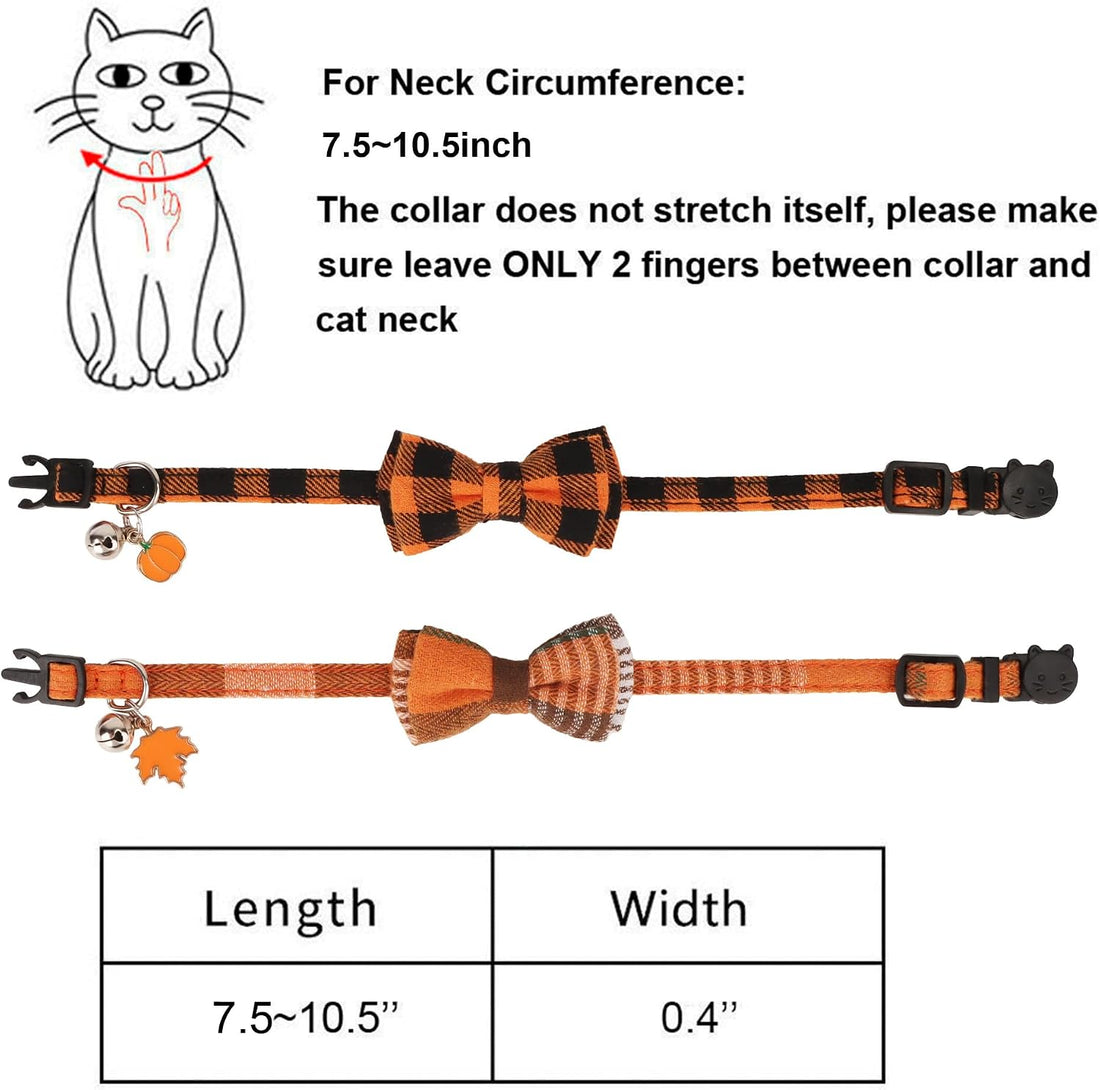 ADOGGYGO Fall Cat Collar Breakaway
