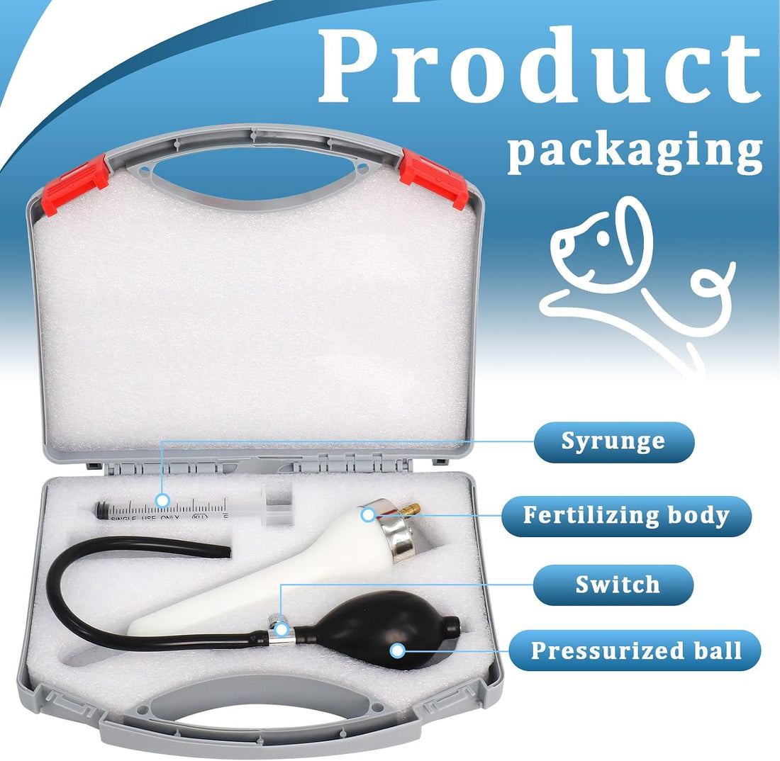 Dog Artificial Insemination Kit for 44-88 lb Dogs in Home Breeding