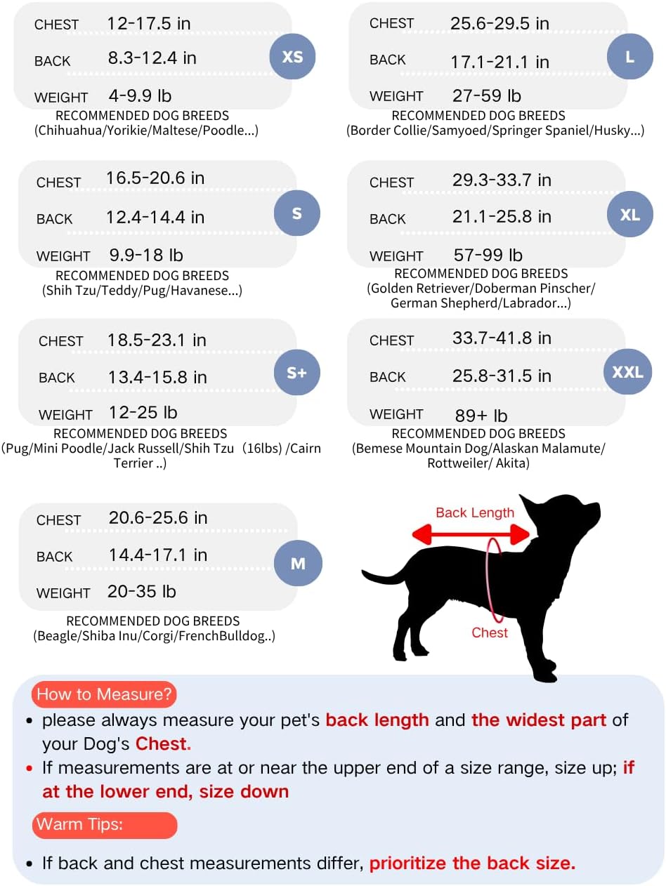 Surgery Recovery Suit for Female Male Dog