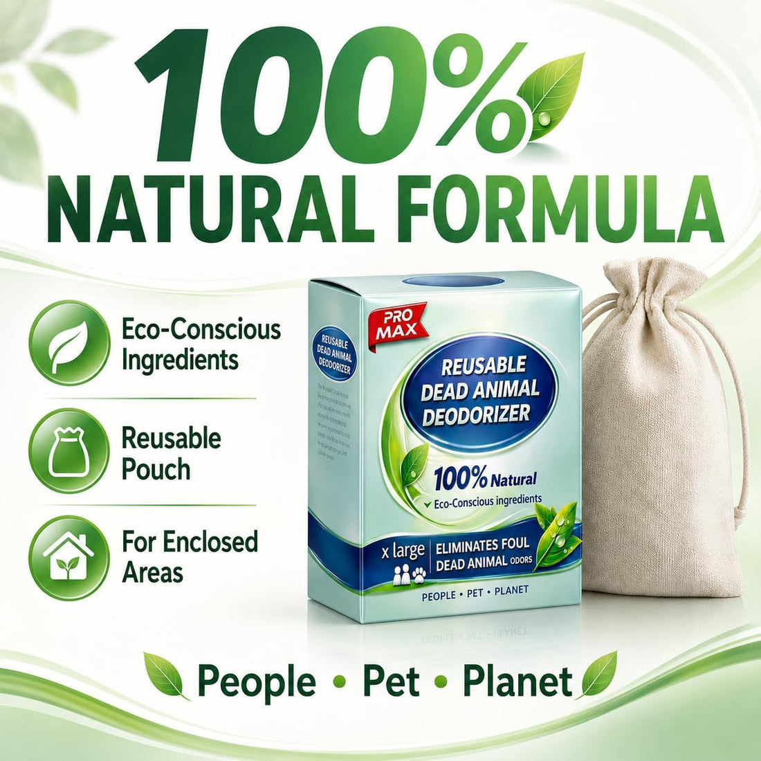 Dead Animal Odor Eliminator for Dead Mouse, Rodent & Rat Smell