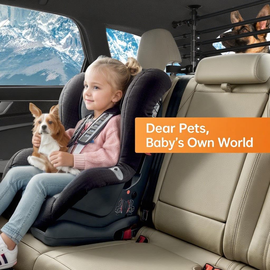 Universal Pet Barrier for All Vehicles