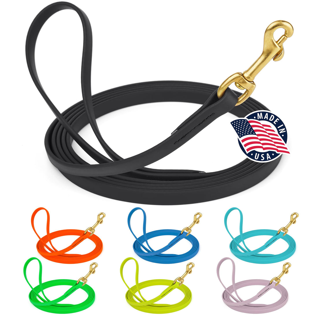 Viper Biothane Working Tracking Lead Leash Long Line for Dogs