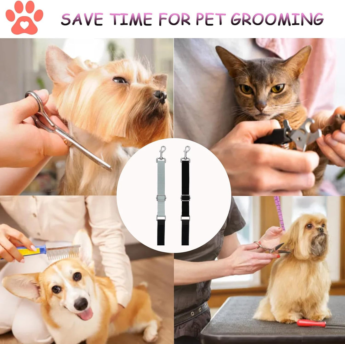 CUTEABC Pet Dog Grooming Arm Extender