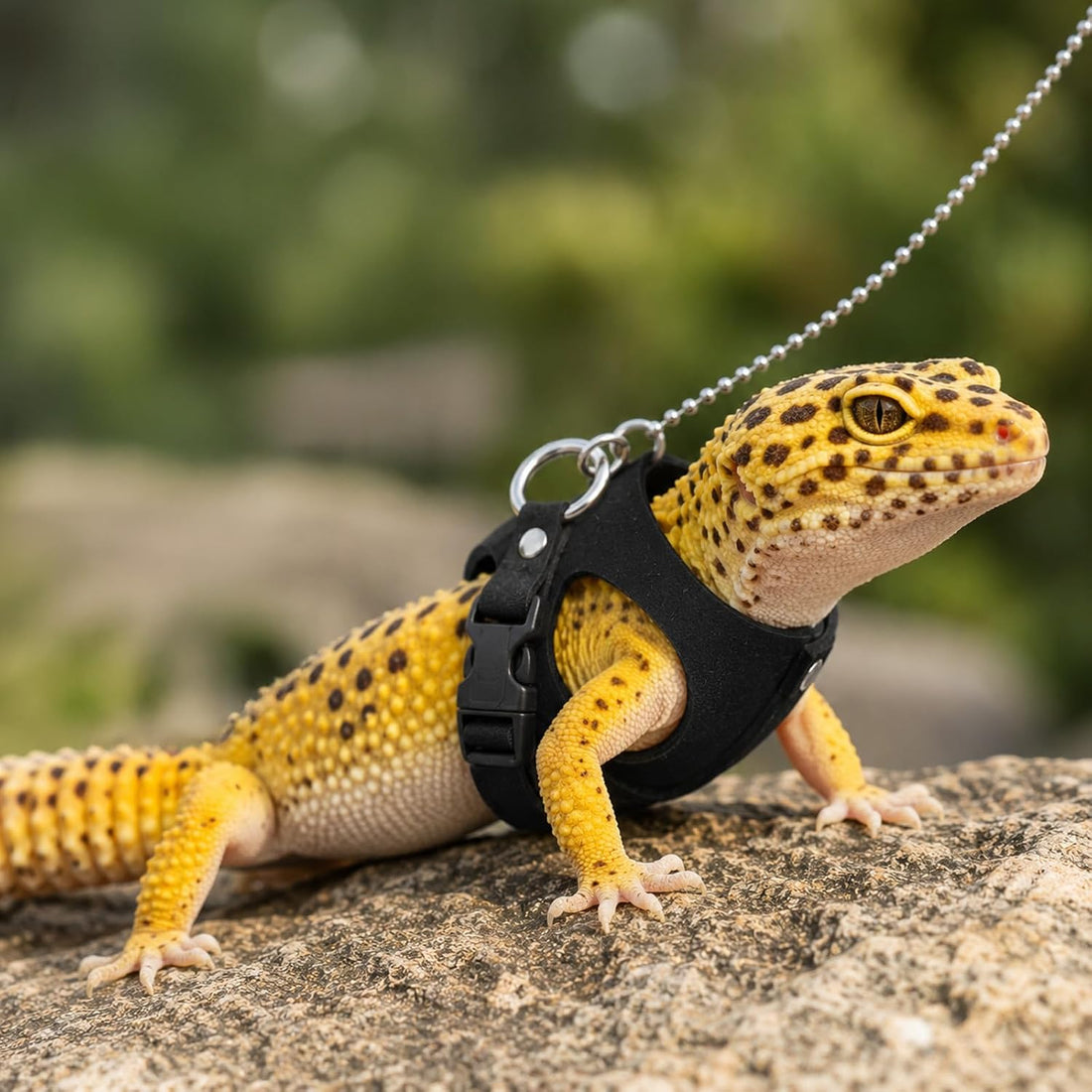 3size Bearded Dragon Harness and Leash Set Escape Proof Vest