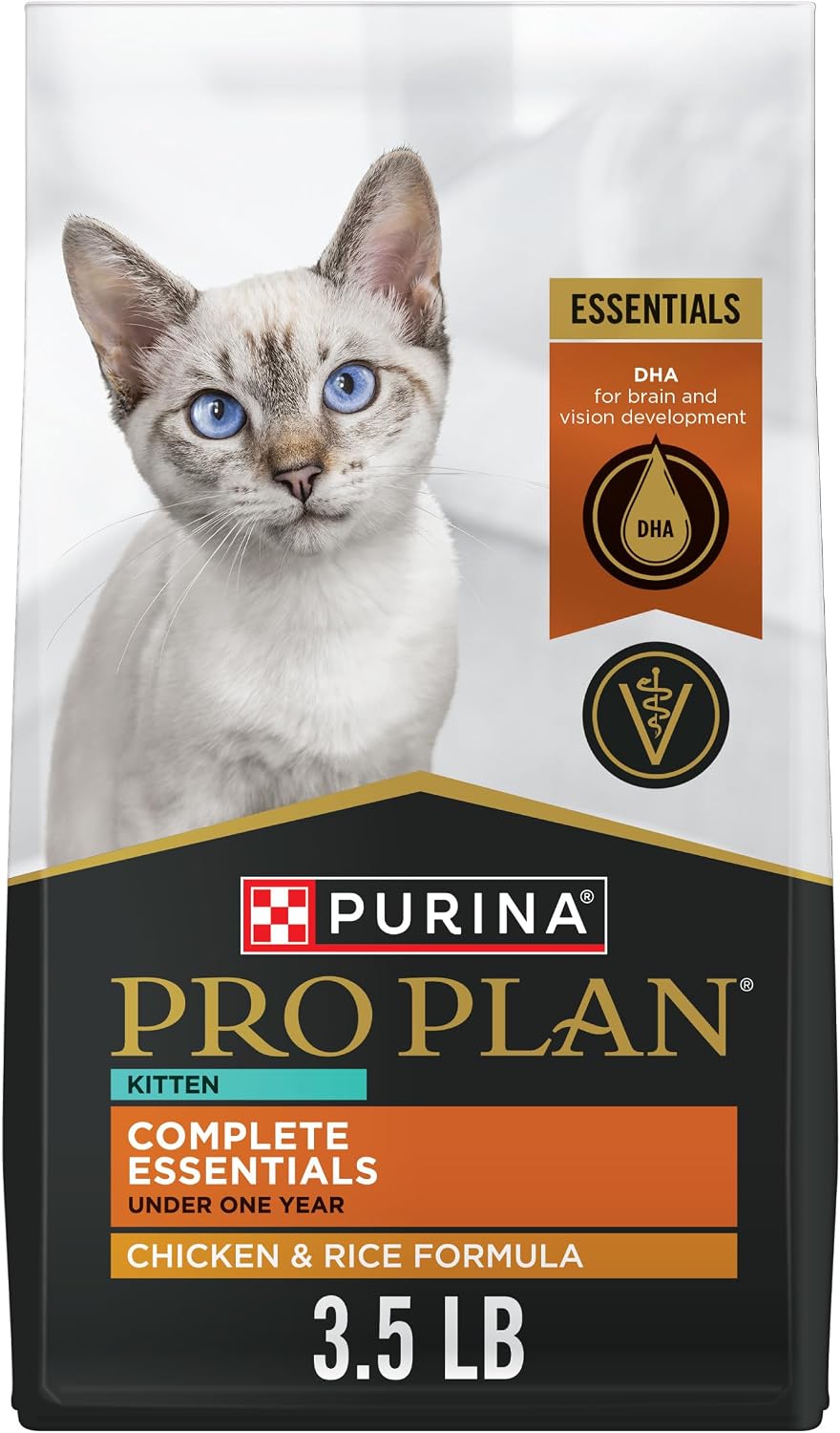 Purina Pro Plan Complete Essentials Kitten Food, Chicken & Rice