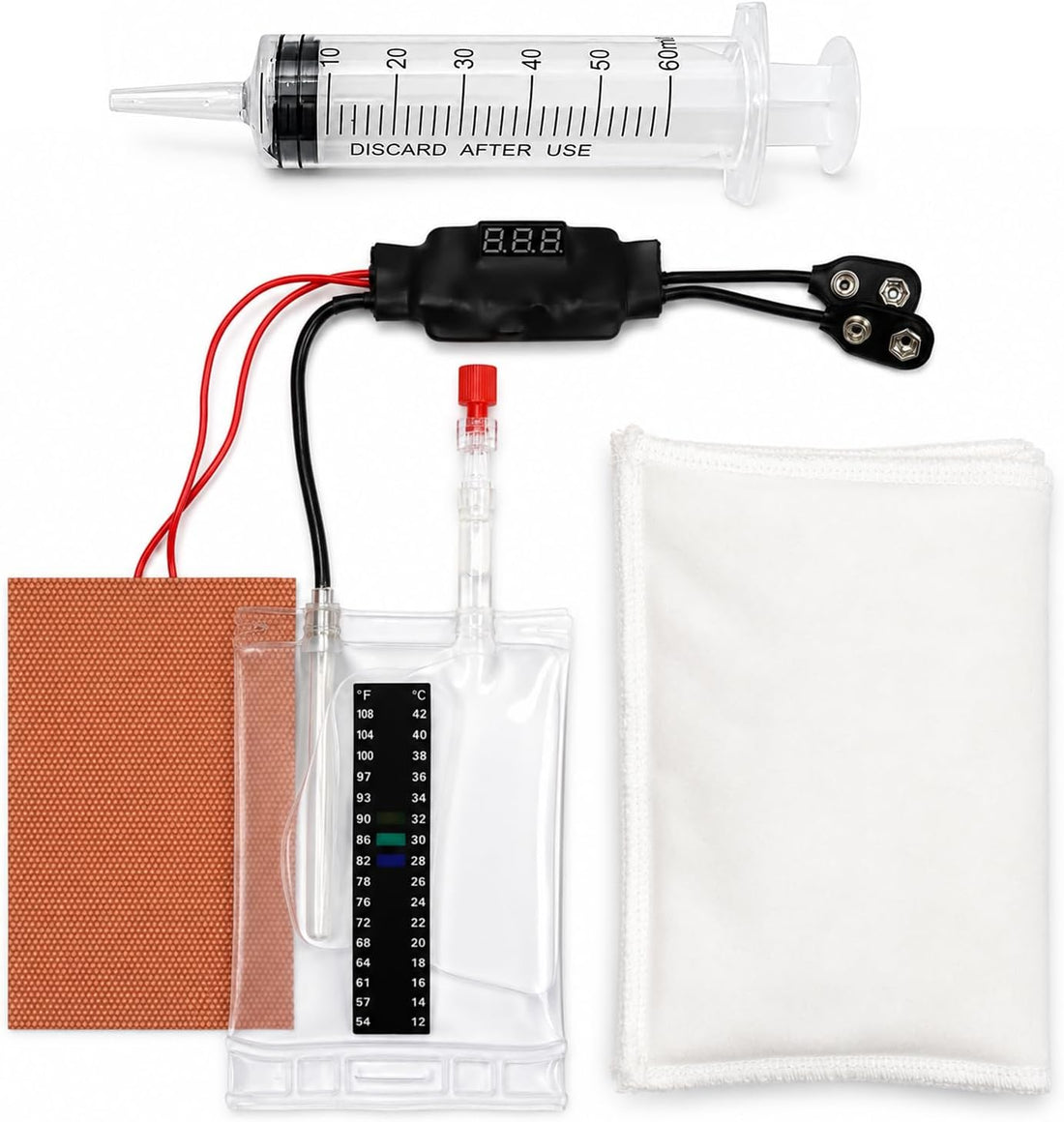 Electric Urine Warmer, Urine Test Complete Kit with Digital