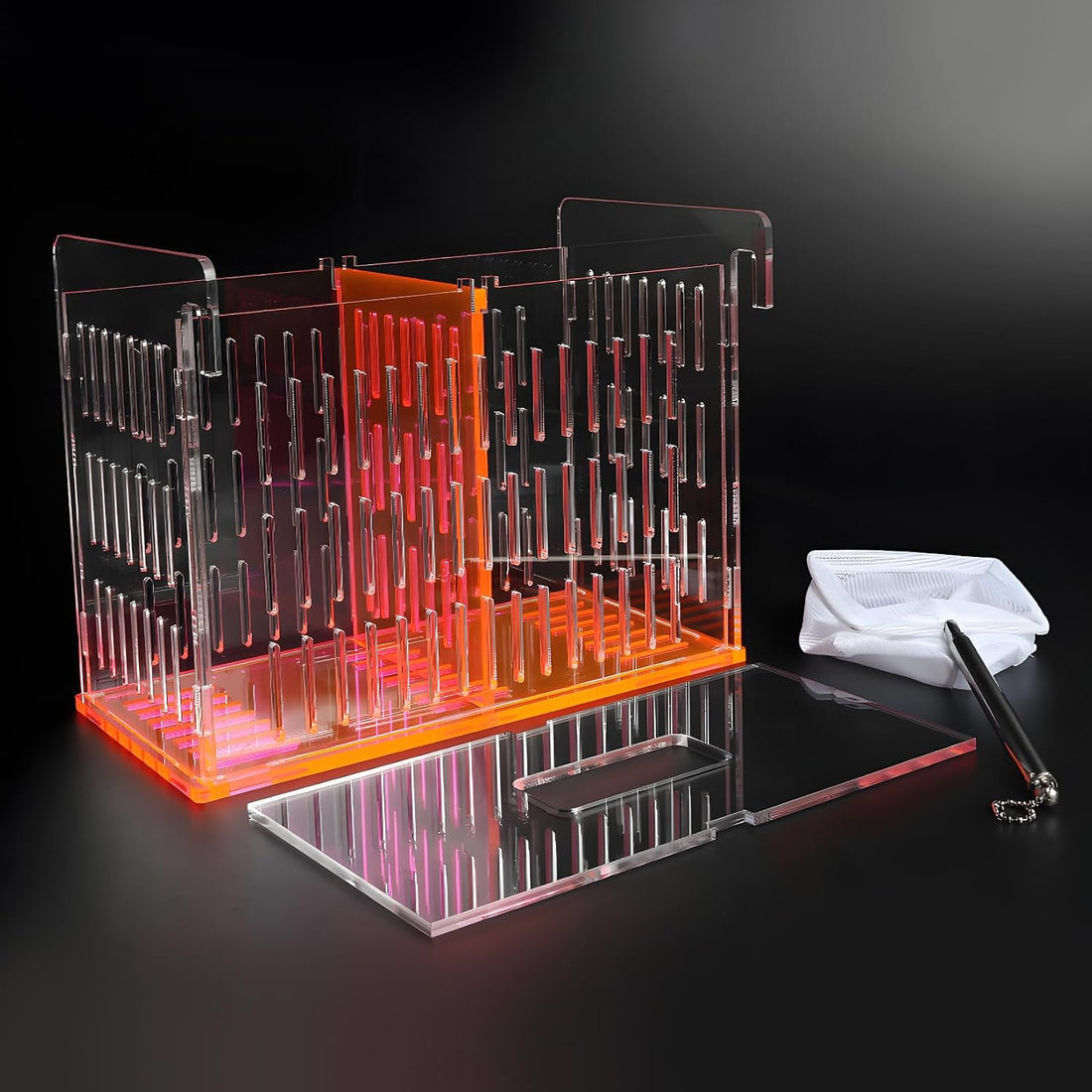 Fish Tank Divider & Breeder Box, Acrylic Aquarium Isolation Hatchery