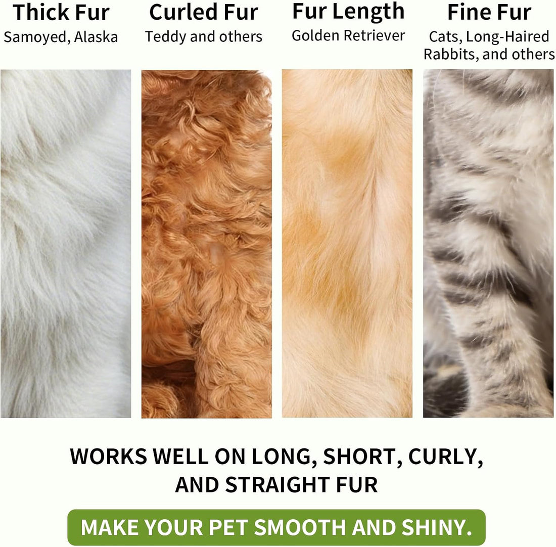 Unscented Pet Fur Care Oil - Gentle Leave-in Conditioner