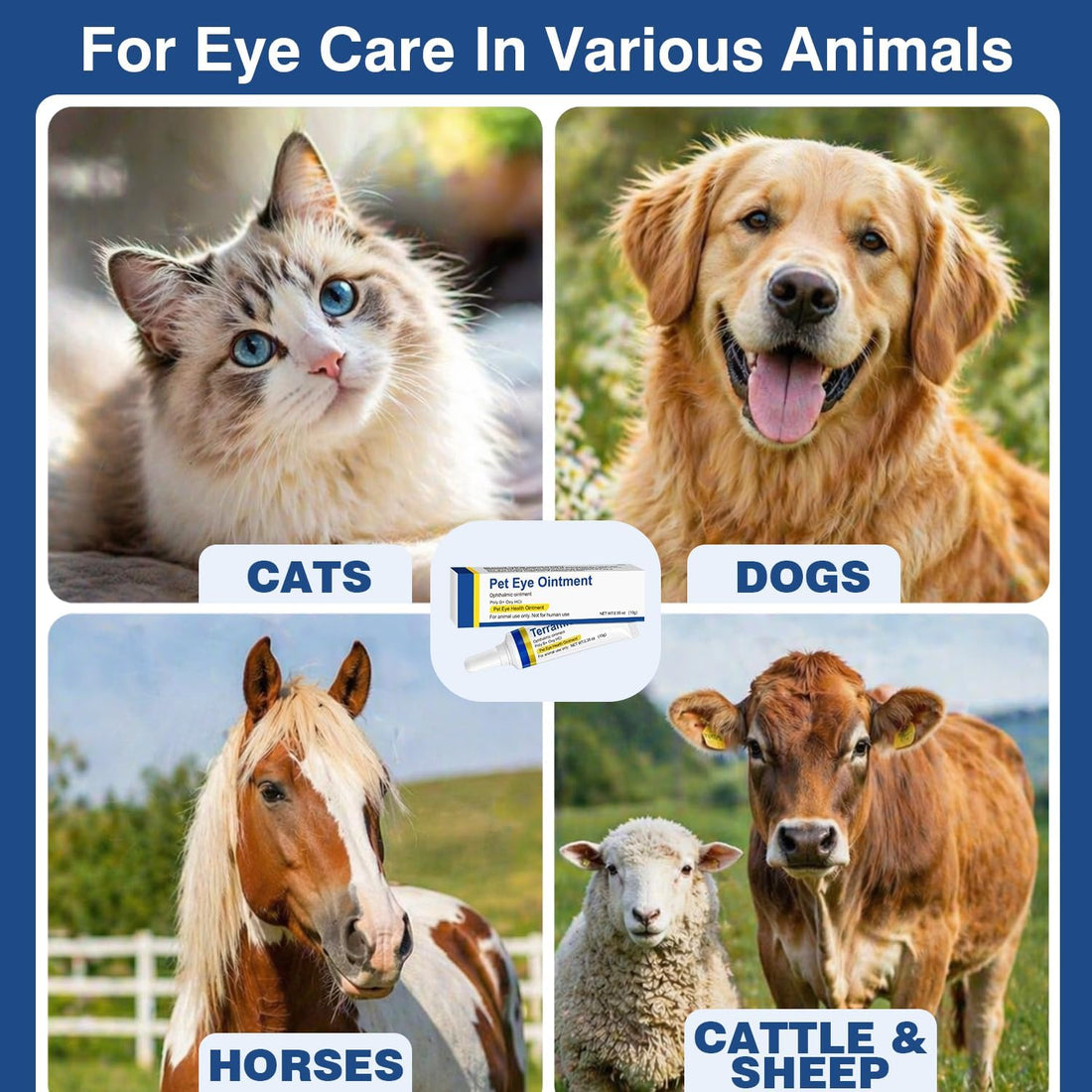 Pet Eye Care Cream, Cat & Dog Eye Area Care