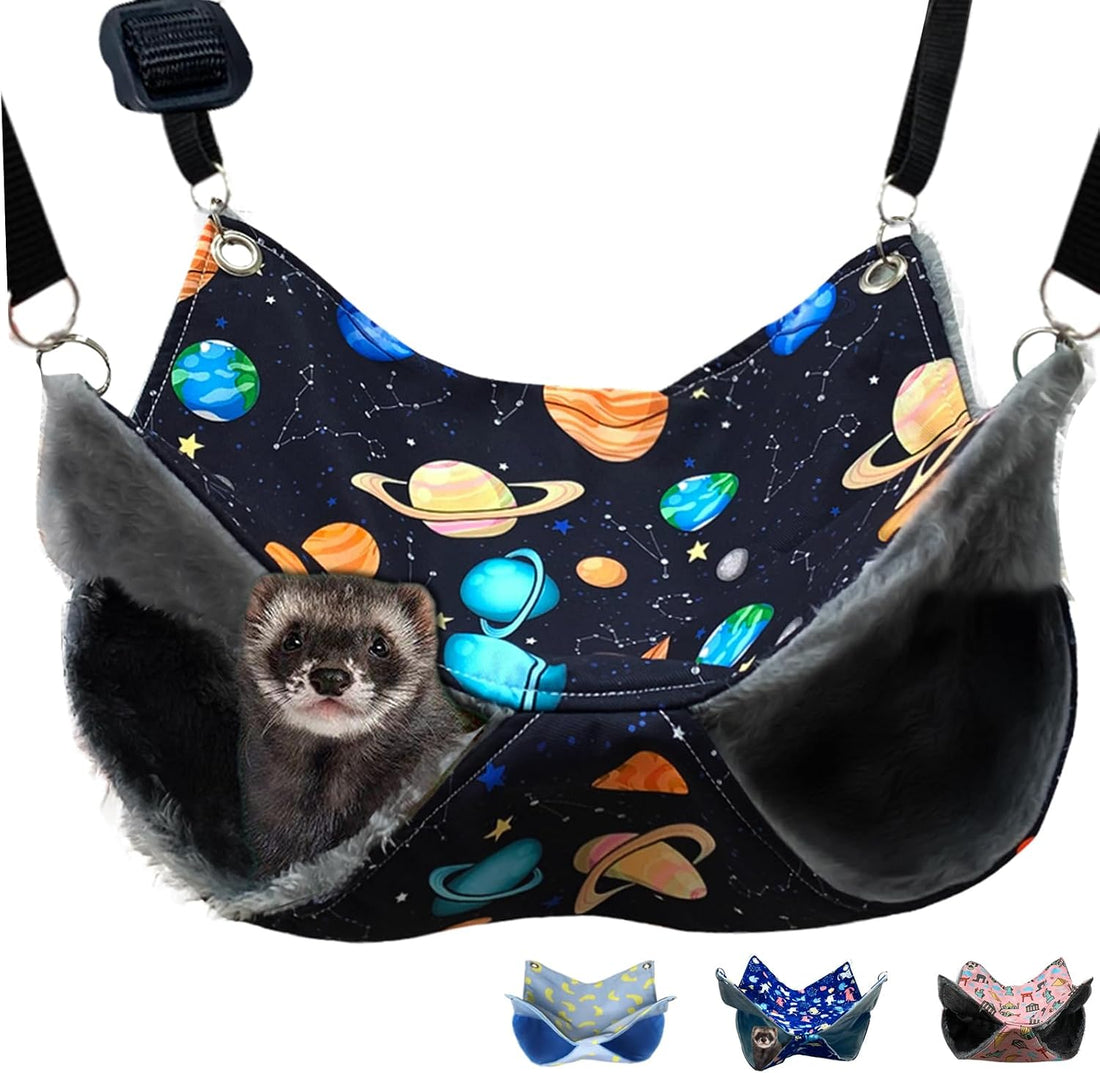 Ferret Rat Hammock Bed, Ferret Guinea Pig Nation Cage Accessories Kit