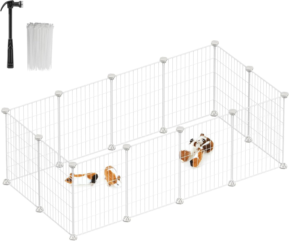 SONGMICS Pet Playpen, Small Animal Cage
