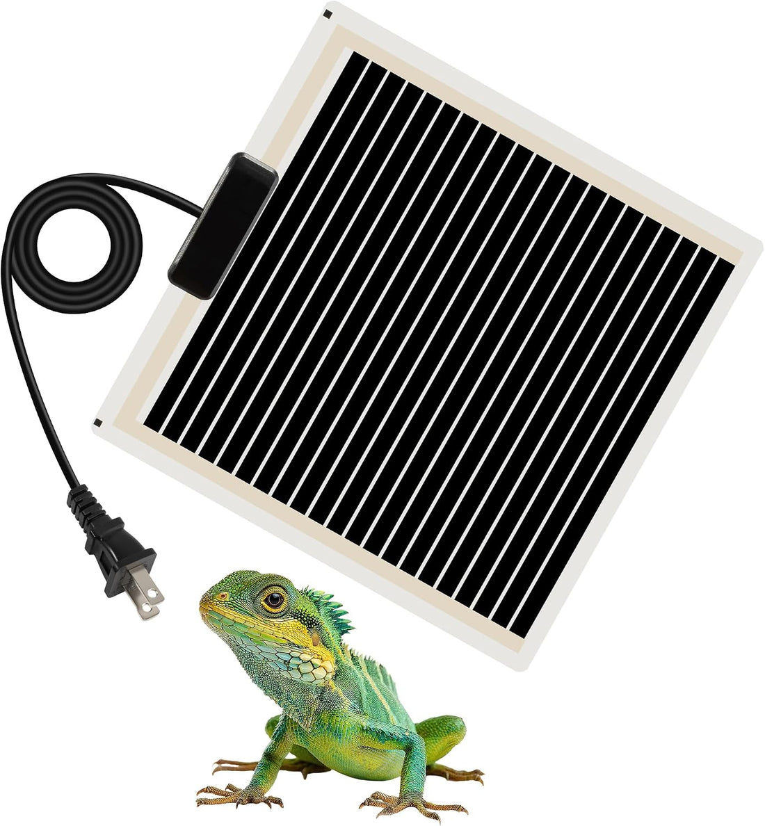 Reptile Heating Pad 6 x 5.5 Inch Reptile Heat Mat with Rapid and Even