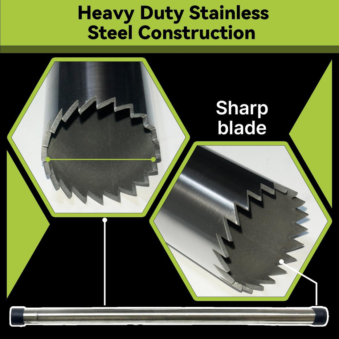 Hay Probe Sampler Electric Drill Compatible 26 Inch Stainless Steel
