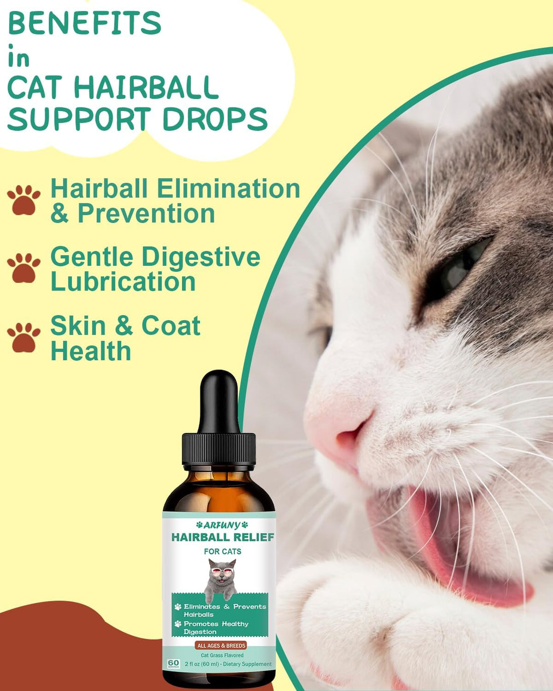 Hairball Treatment for Cats - Cat Hairball Remedy