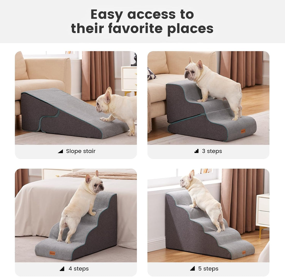 Gardner Pet Dog Stairs for Small Dogs 16.5" H