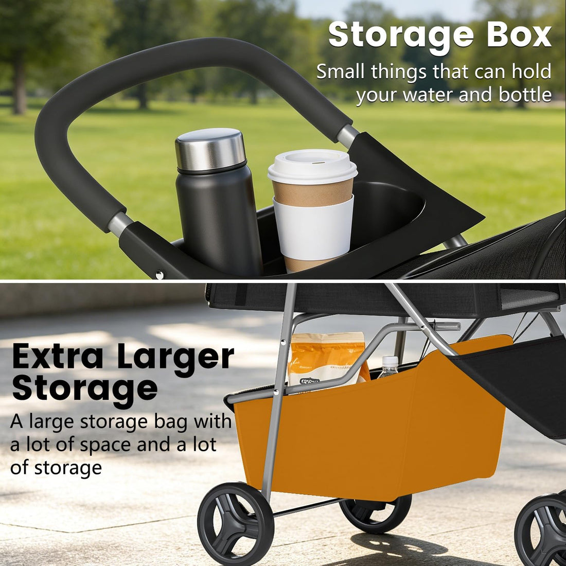 BestPet | 3-Wheel Pet Stroller | Dog and Cat Stroller