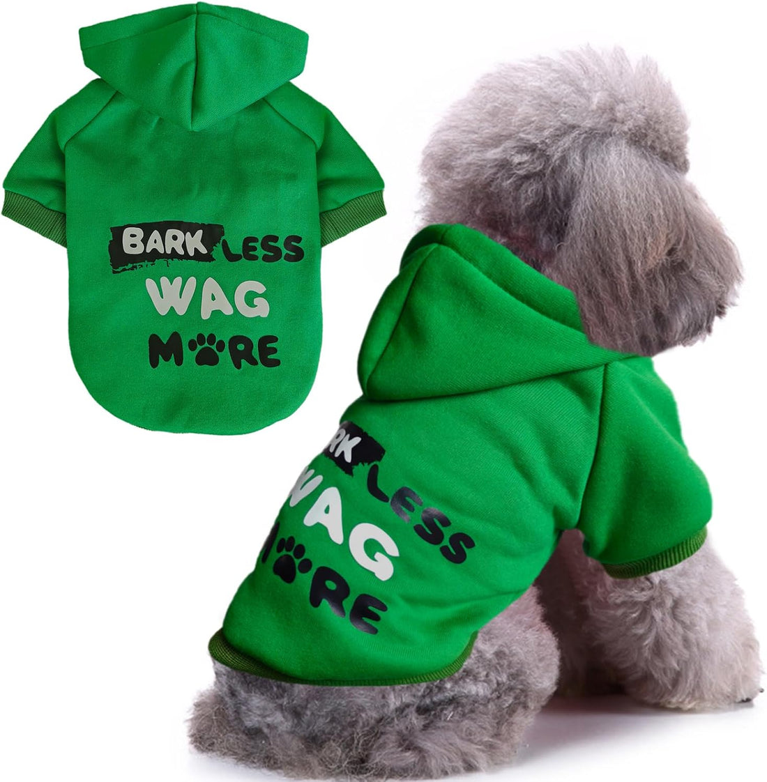 Print Dog Hoodies for Small Dogs