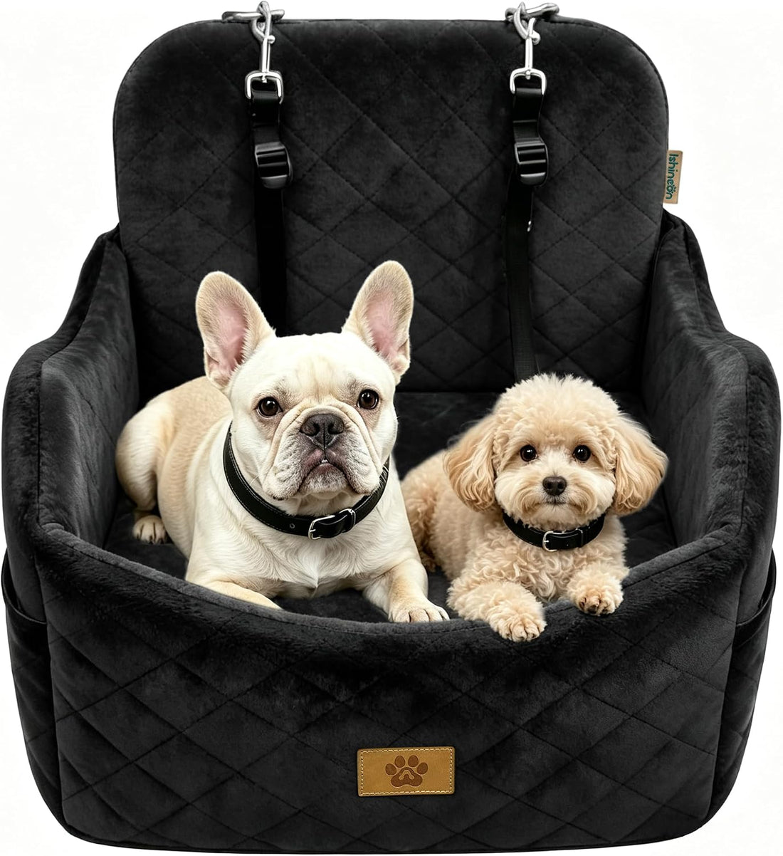 Dog Car Seat for Smal Dogs Up to 35lb,Machine Washable Dog Booster