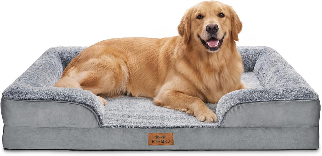 Orthopedic Dog Bed Medium Size Dog, Memory Foam Dog Bed Couch, 30" L