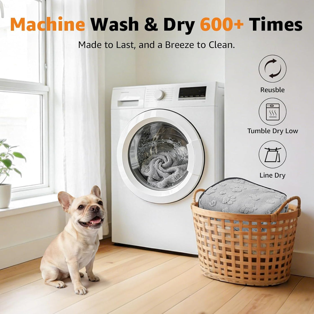 LOOBANI Washable Pee Pads for Dogs 36"x48"