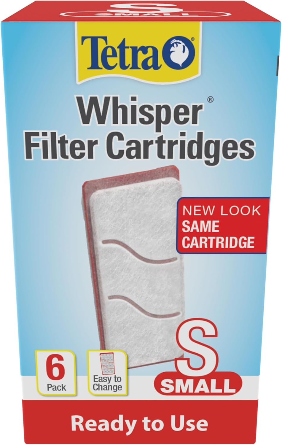 Tetra Whisper Small Filter Cartridges for Aquariums, 2 Count