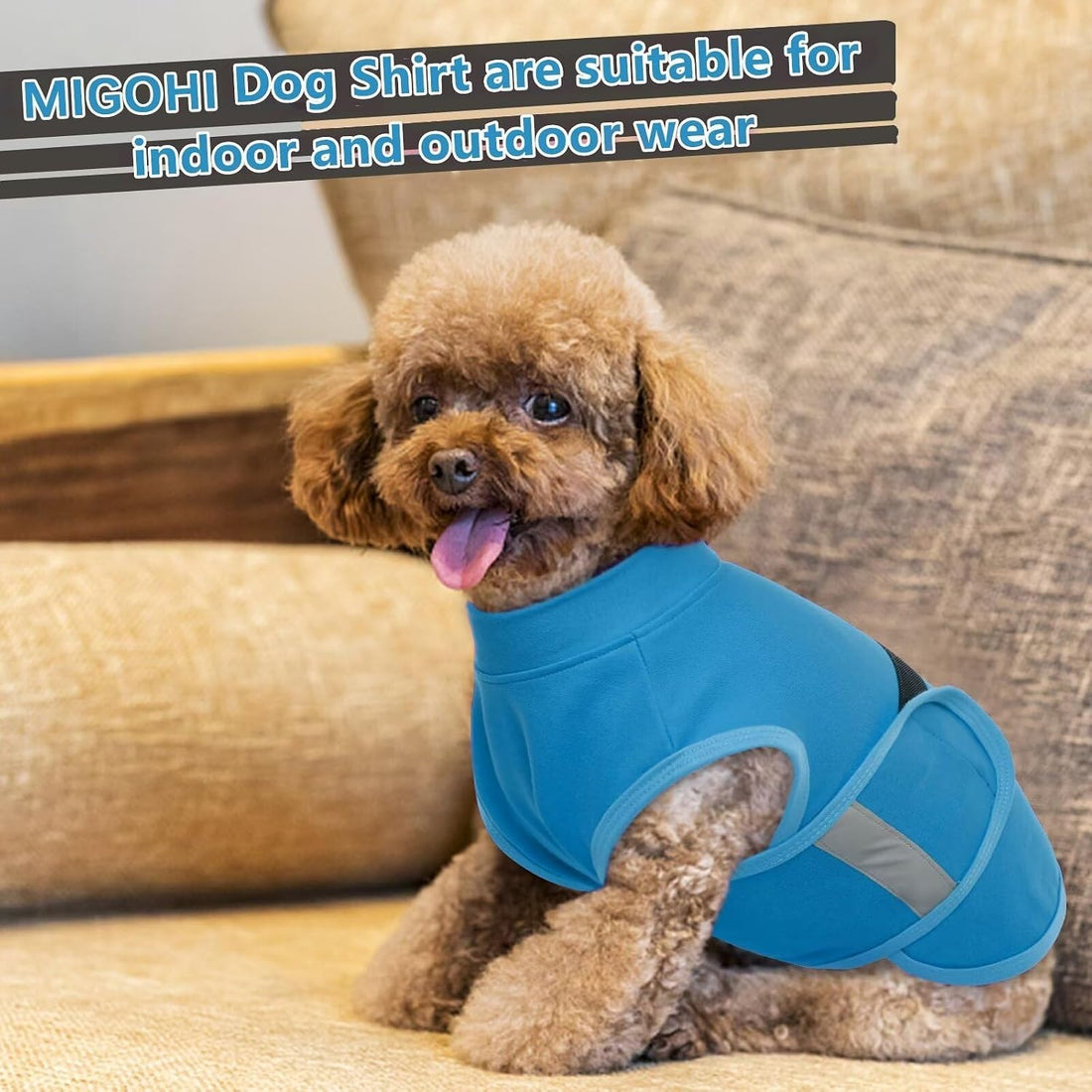 MIGOHI Dog Anxiety Relief Coat, S