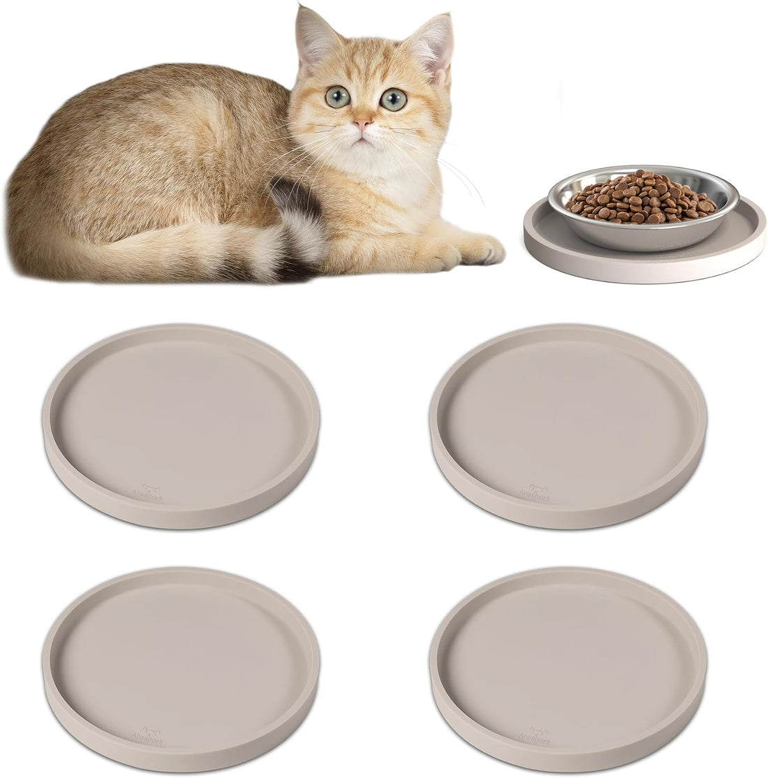 Arespark Pet Silicone Food Mat
