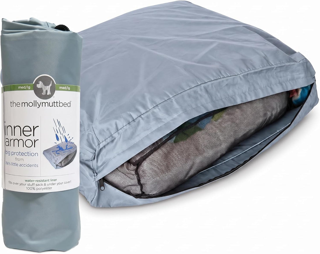 Molly Mutt Water-Resistant Dog Bed Liner, Polyester Bed Liner for Dogs