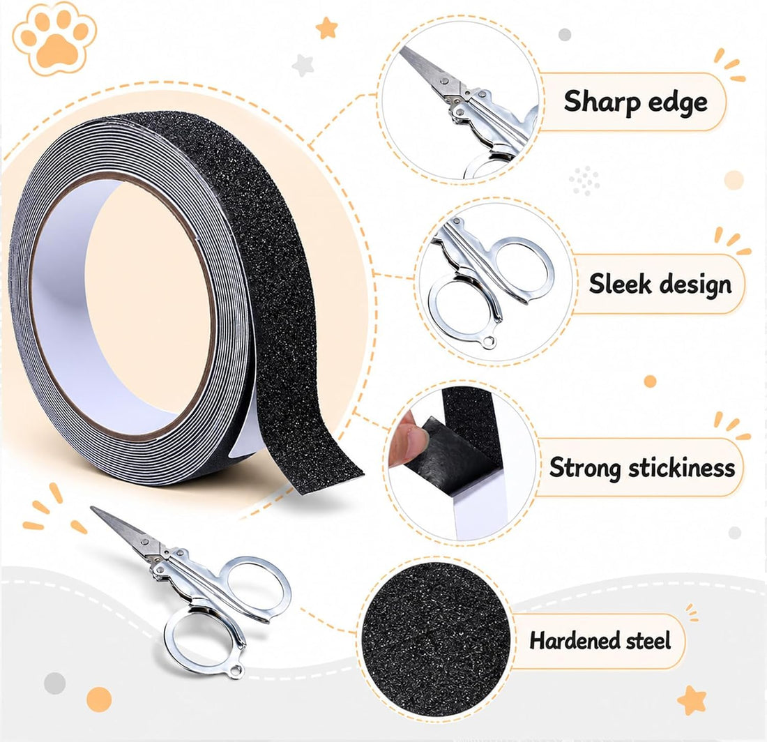 Sugar Glider Trimmer, Track Sandy Wheel Scissor Attachment, 1Pcs