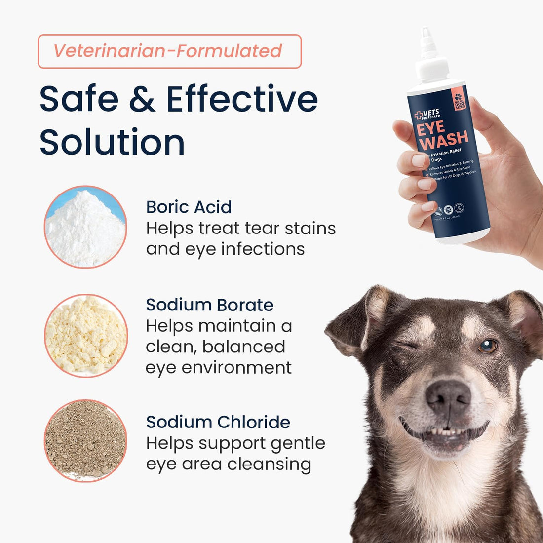Vets Preferred Eye Cleaner for Dogs