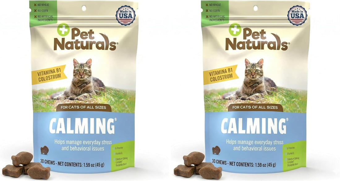 Pet Naturals Calming Chews for Cats, Chicken Flavor, 30 Count