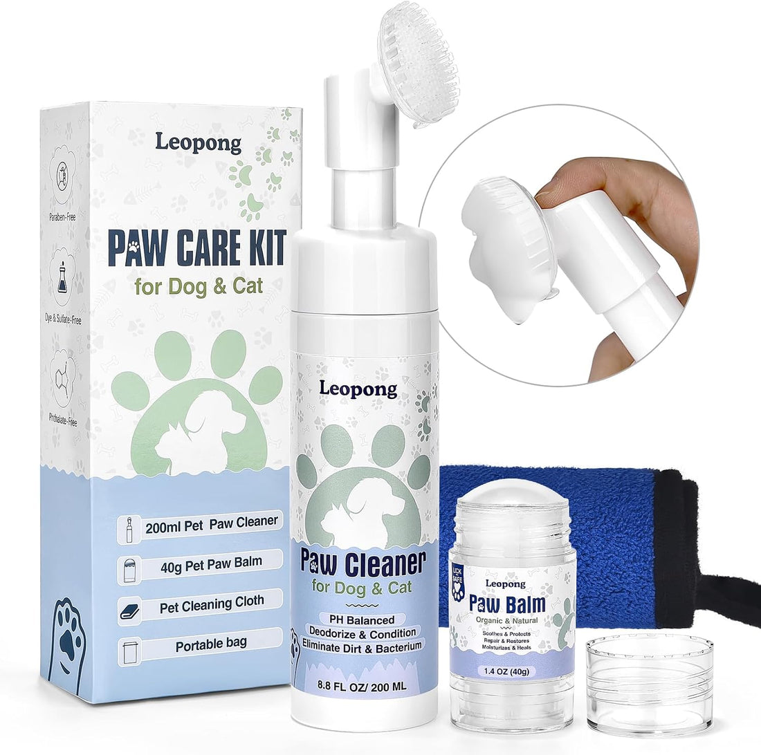 Leopong Dog Paw Cleaner Foam