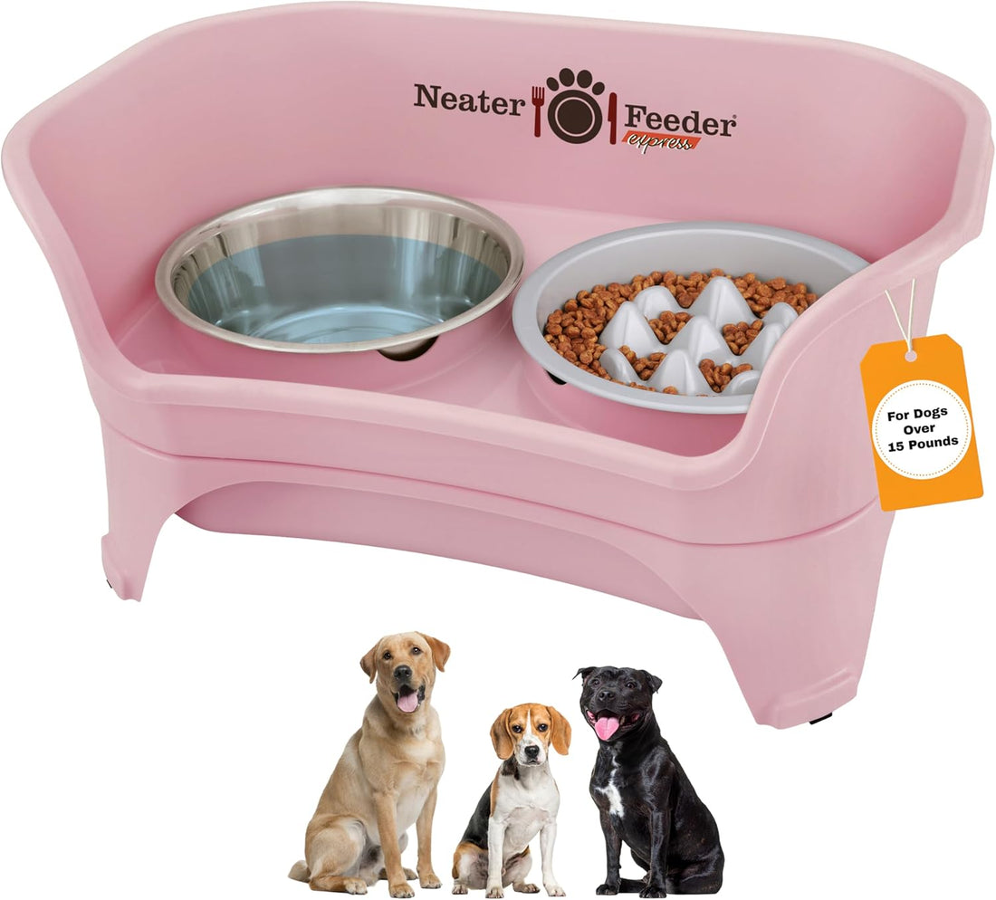 Neater Feeder Express Mess Proof Dog Bowls Elevated for Medium