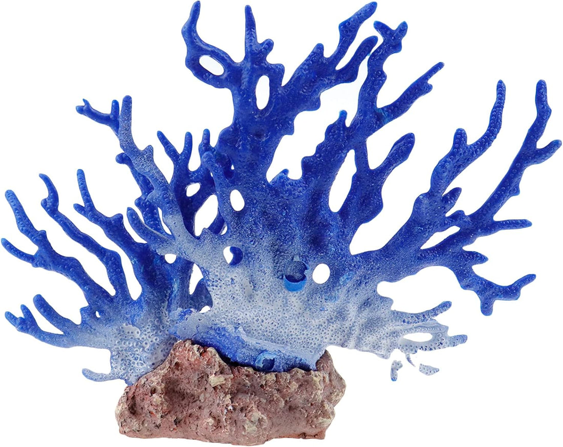 Semetall 2Pcs Sea Coral Aquarium Ornament