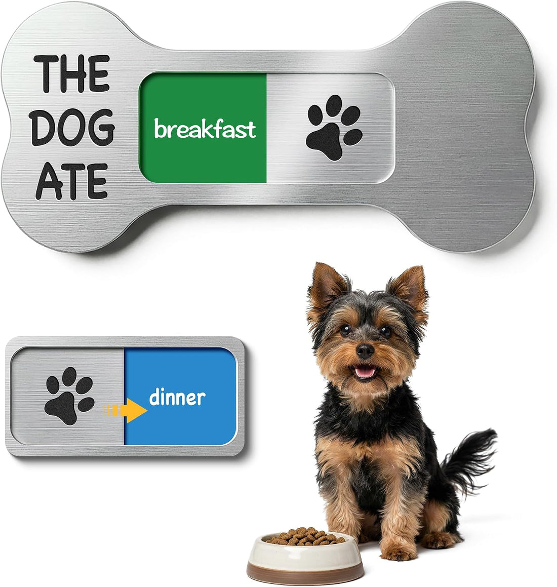 Dog Feeding Reminder Supplies with Magnet