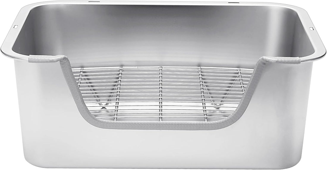 Stainless Steel Rabbit Sifting Litter Box
