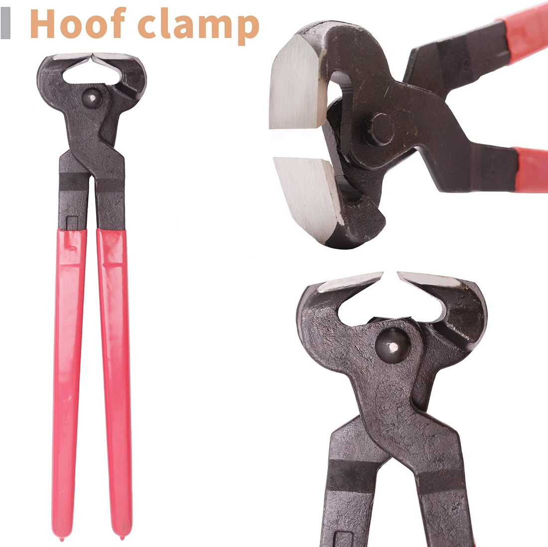 LONG RIVER Horse Farrier Hoof Tool Kit（7 Piece） with Carry Bag Horse