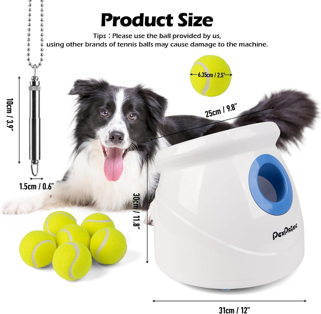 Pet Prime Dog Automatic Ball Launcher for Large Dogs Ball Thrower