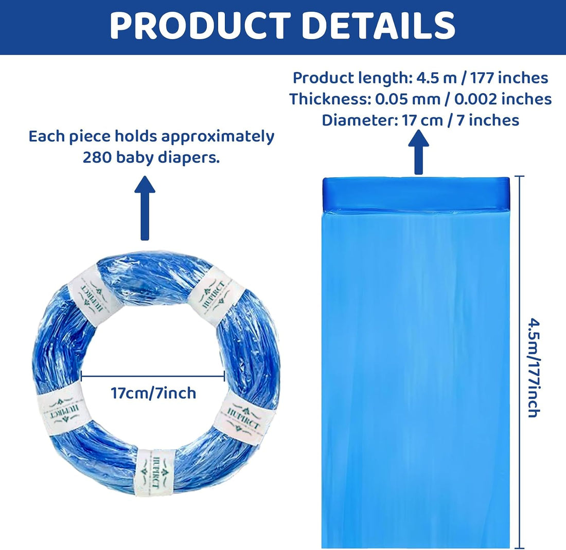 12er-Pack Refill Bags, Cat Litter Refill Bags, Diaper Refills