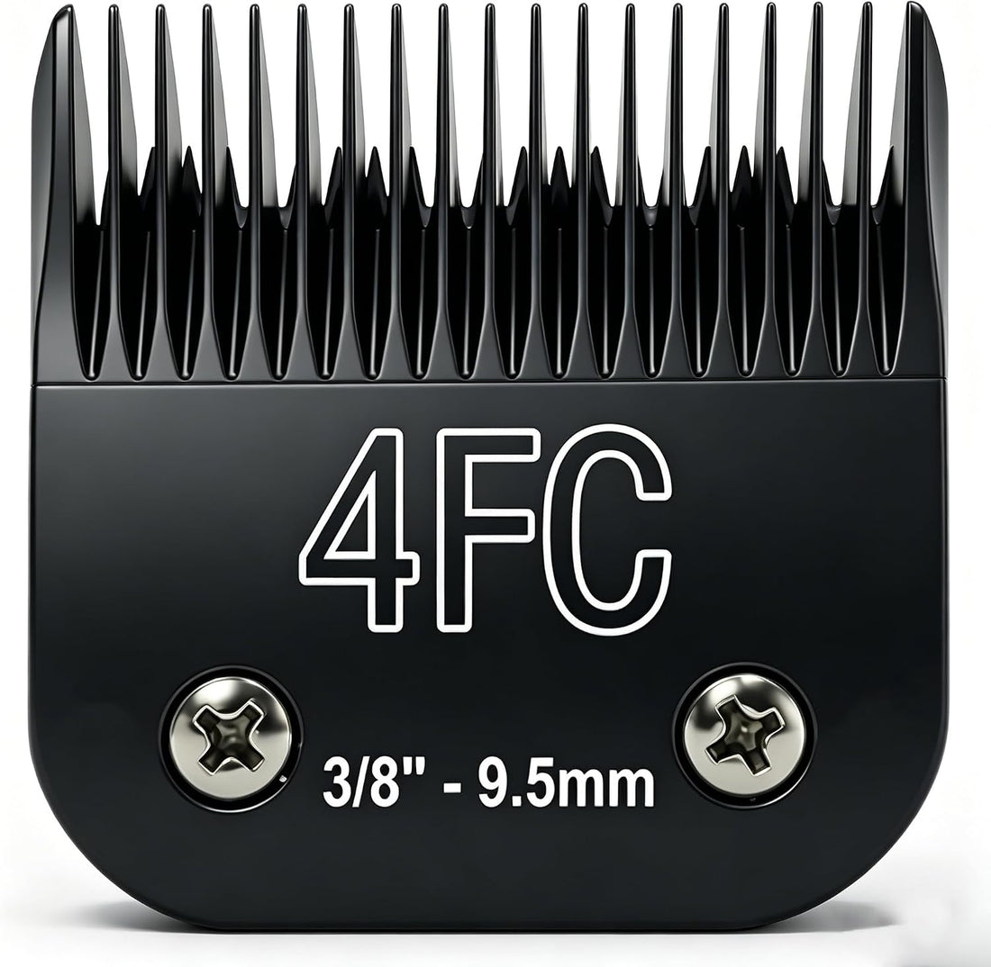 5FC Pet Dog Grooming Steel Blades Compatible with Andis Wahl Oster