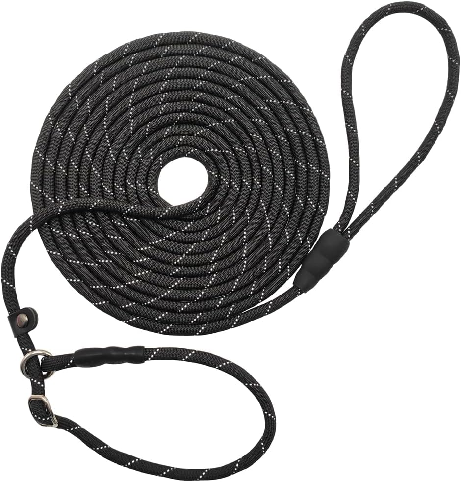 BTINESFUL 10/15/20FT Long Slip Lead Dog Training Leash