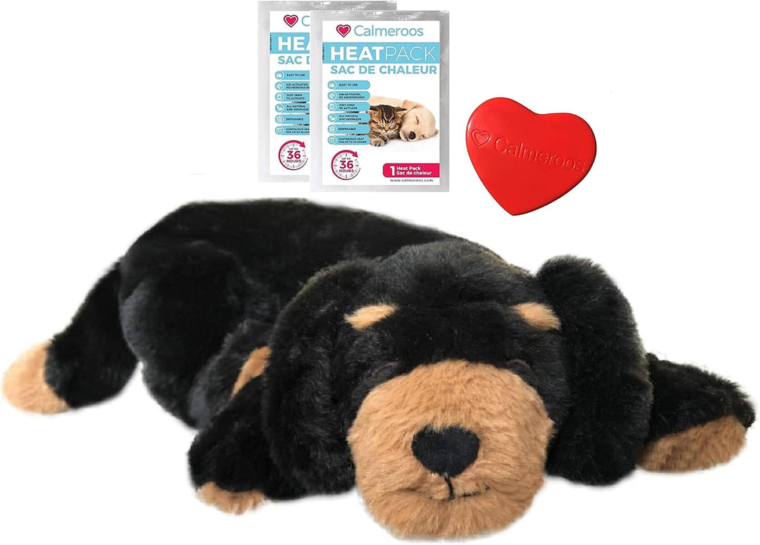 Plush Heartbeat Toy - Calming Anxiety Relief Toys for Puppies