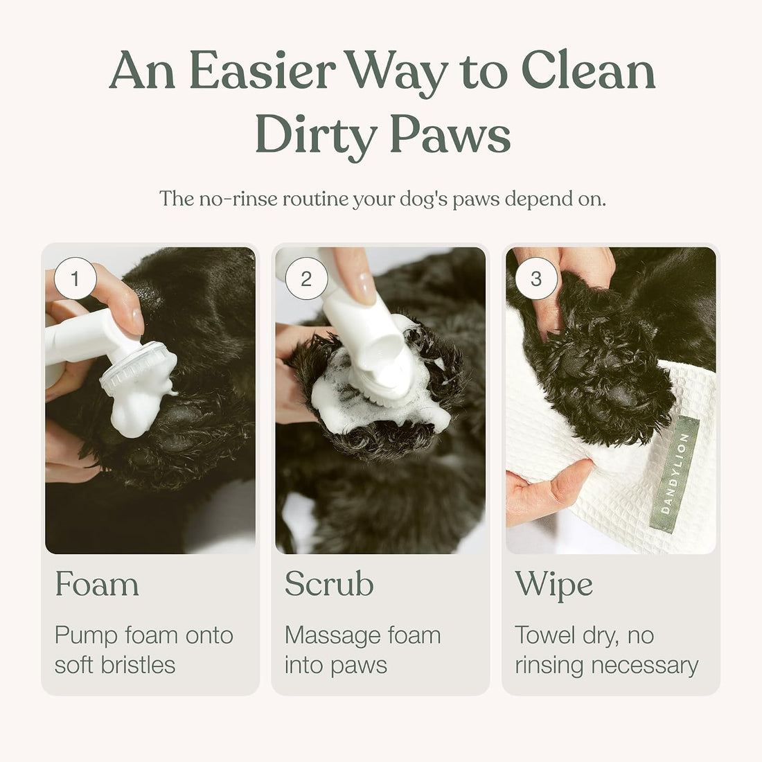Dandylion Dog Paw Cleaner, Clean Paws, Dog Paw Washer