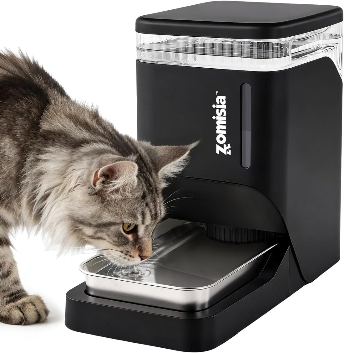 ZOMISIA 2.1 Gallon Gravity Dog Water Dispenser with Stainless Steel