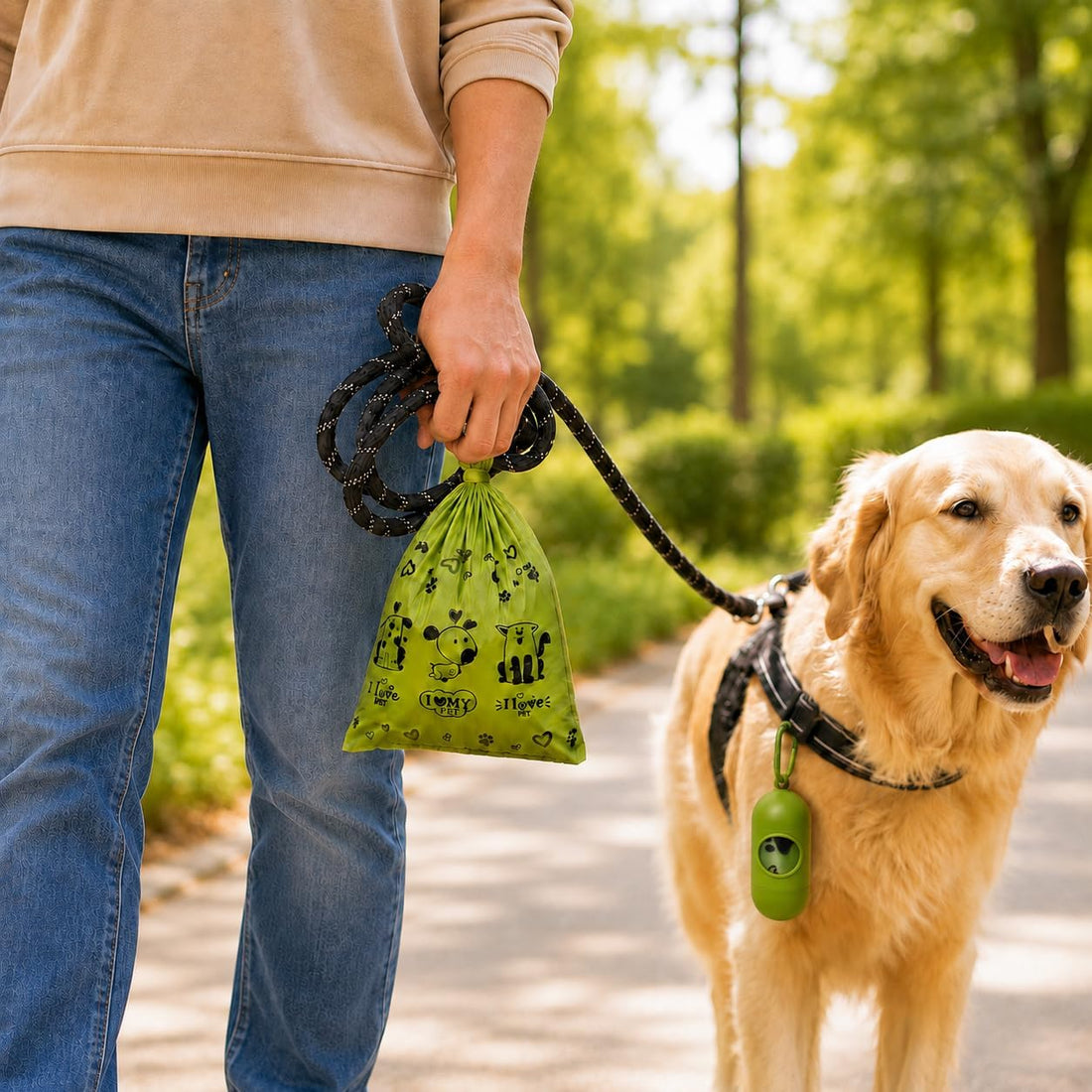 Yingdelai Dog Poop Bag Biodegradable