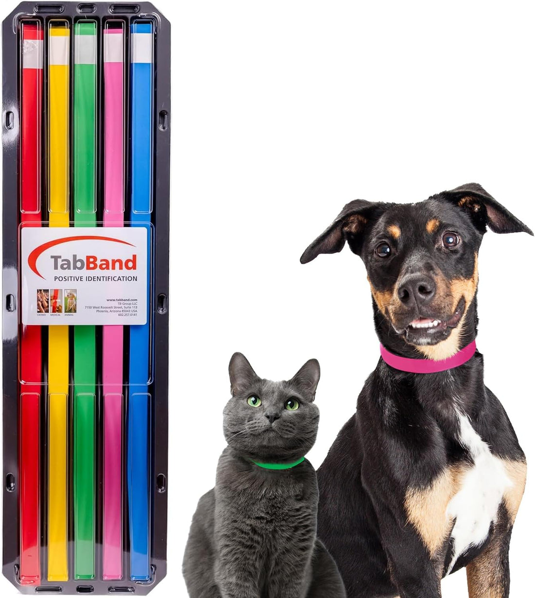 Max Premium Pet ID Collars - 20 Inch - 500 Count - Variety